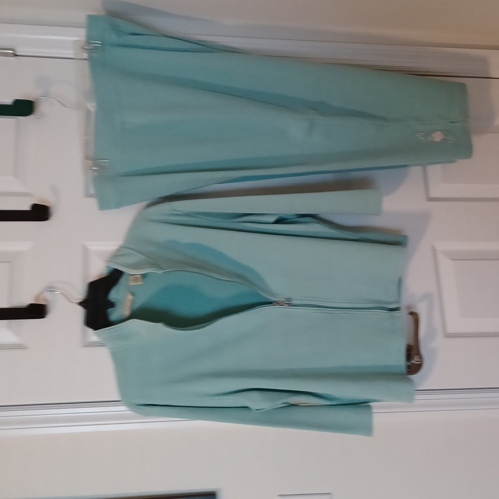 Jacket and pants,